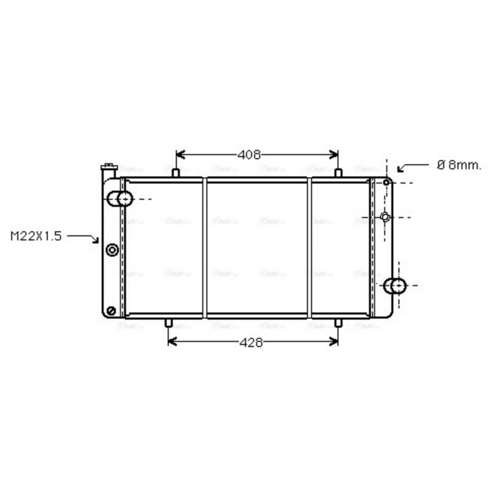 Image for AVA Cooling - Radiator