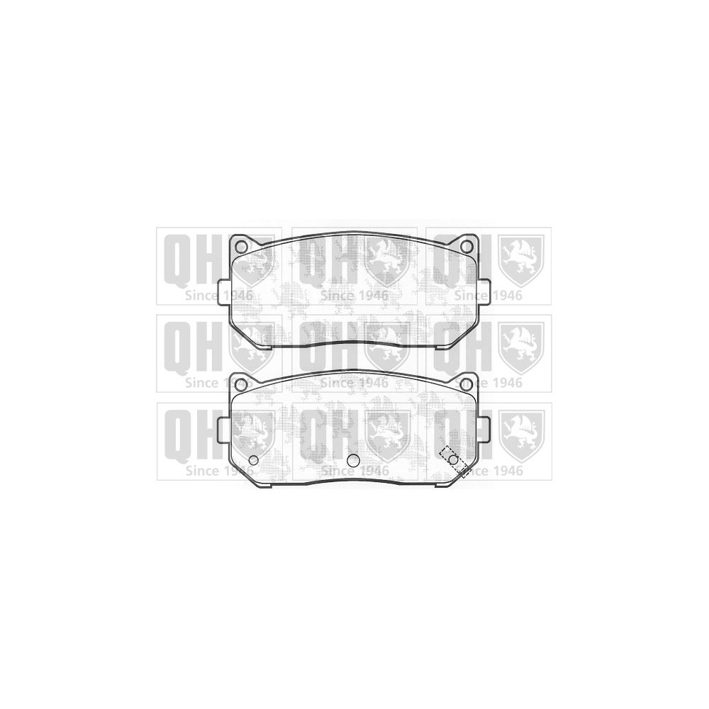 Image for QH BP1072 Brake Pad Set