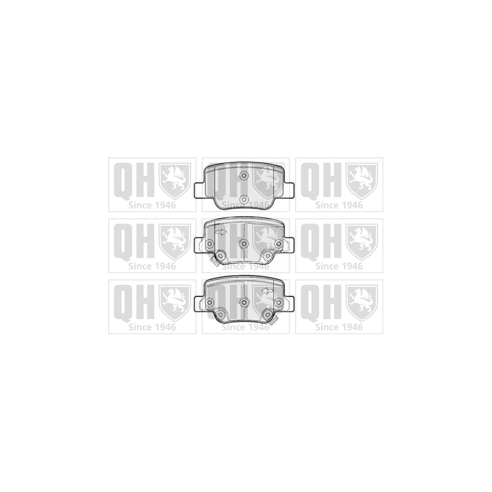 Image for QH BP1684 Brake Pad Set