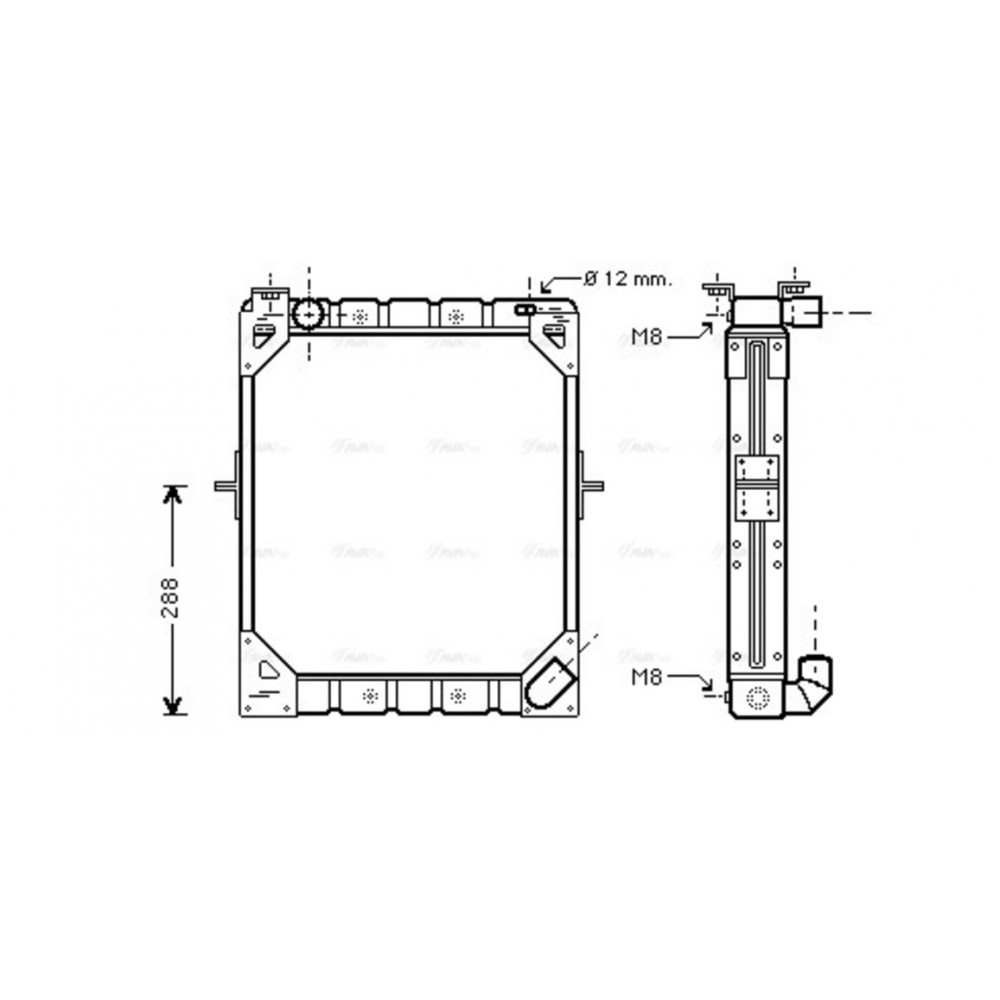 Image for AVA Cooling - Radiator