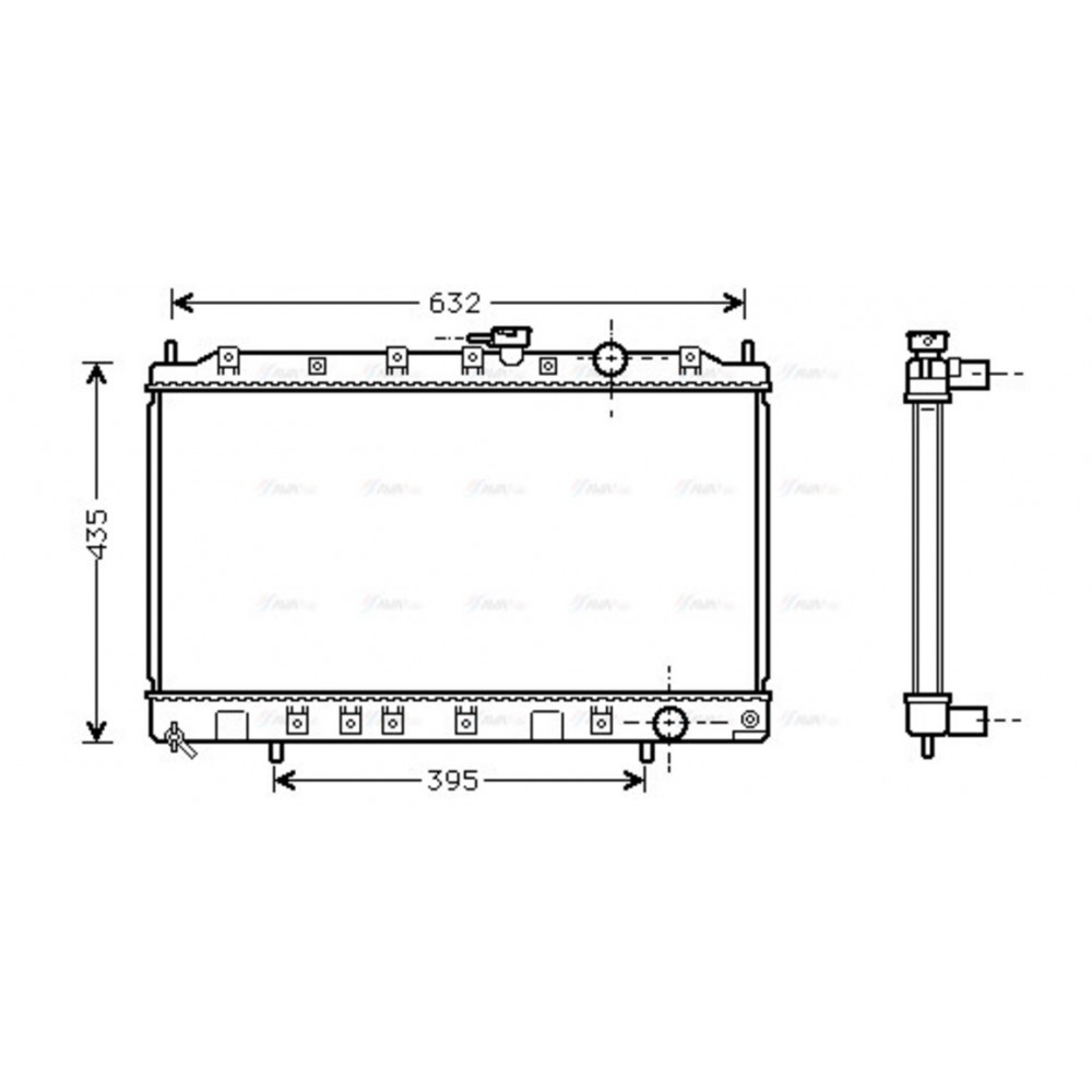 Image for AVA Cooling - Radiator