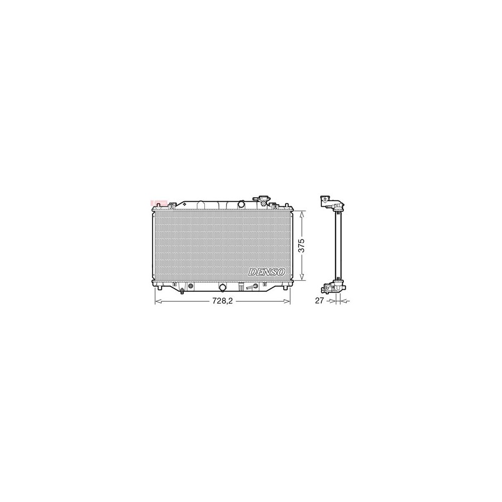 Image for Denso Radiator DRM44044