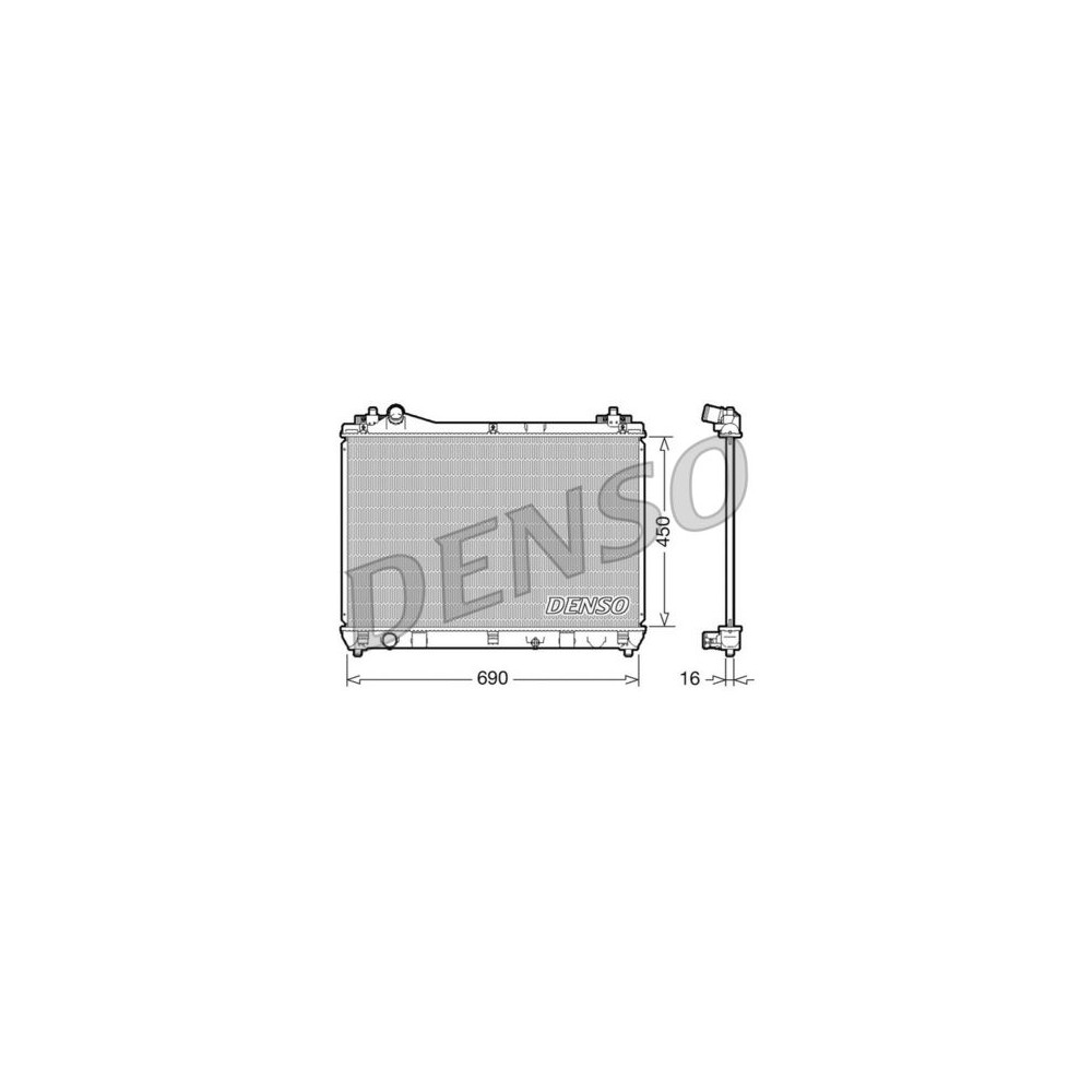 Image for Denso Radiator DRM47016