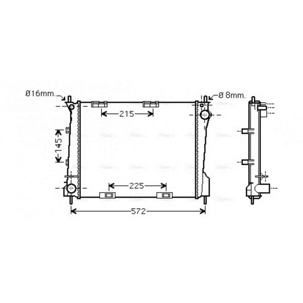 Image for AVA Cooling - Radiator