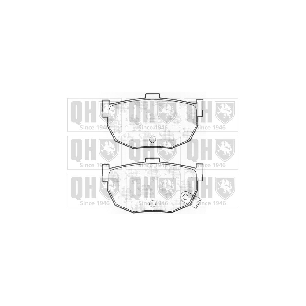 Image for QH BP575 Brake Pad Set