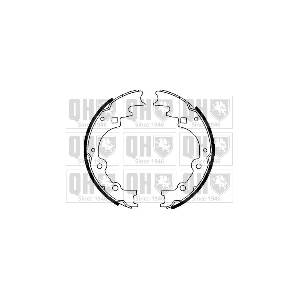 Image for QH BS817 Brake Shoes