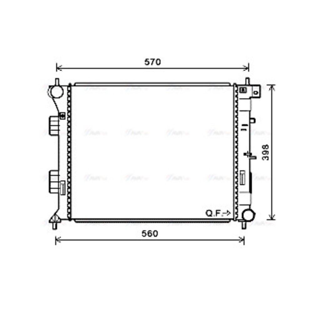 Image for AVA Cooling - Radiator