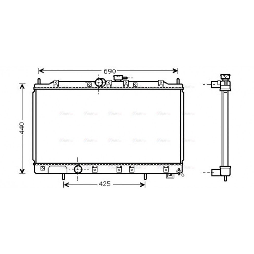 Image for AVA Cooling - Radiator