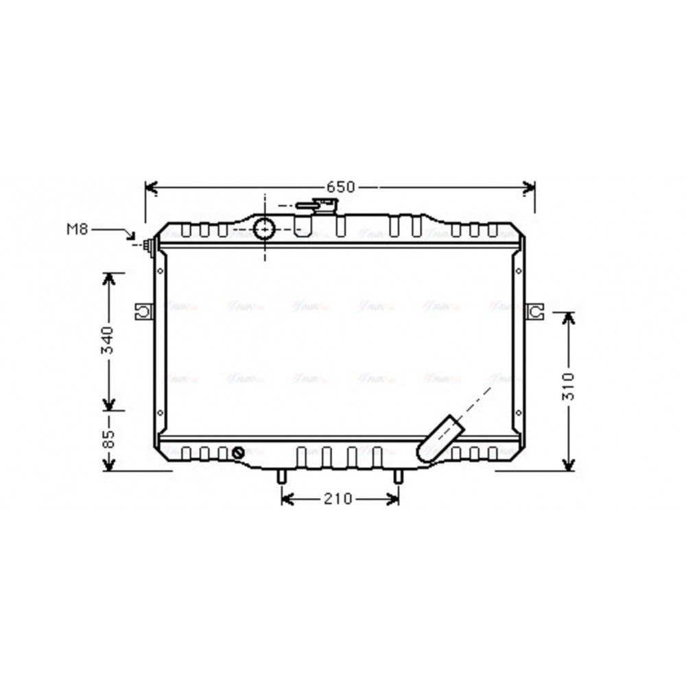 Image for AVA Cooling - Radiator