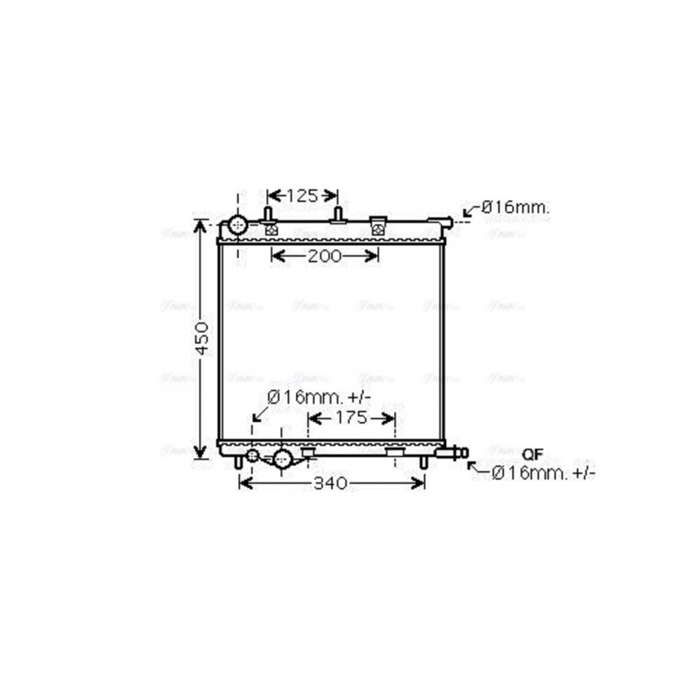 Image for AVA Cooling - Radiator