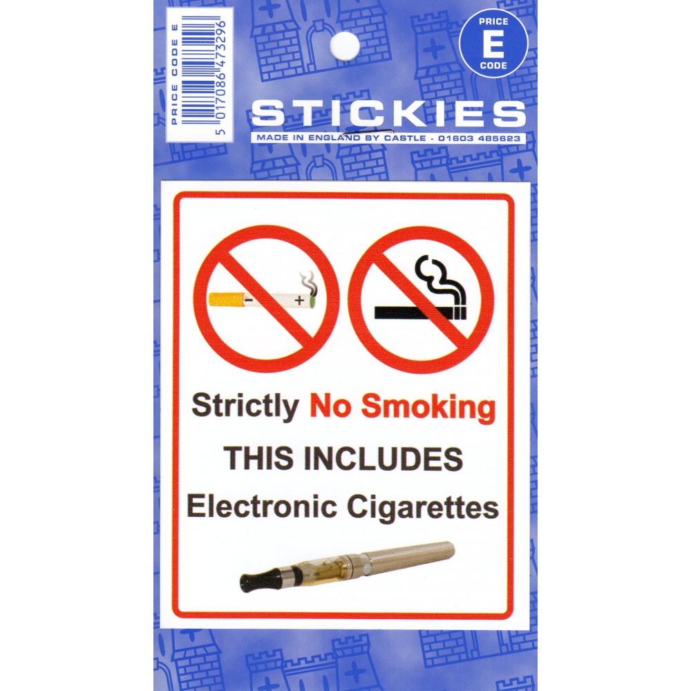 Image for Castle V552 No Electronic Cigarettes