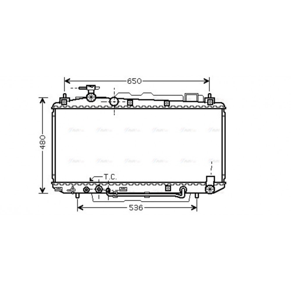 Image for AVA Cooling - Radiator