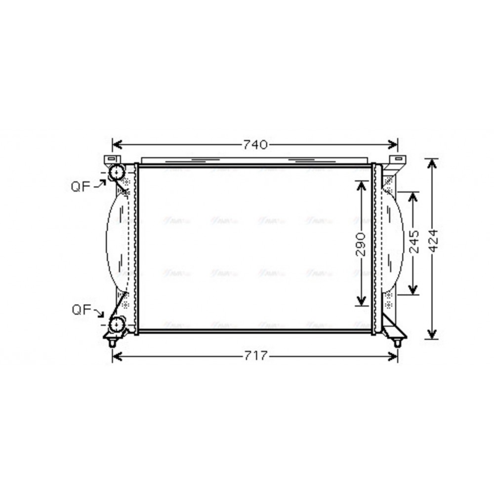 Image for AVA Cooling - Radiator