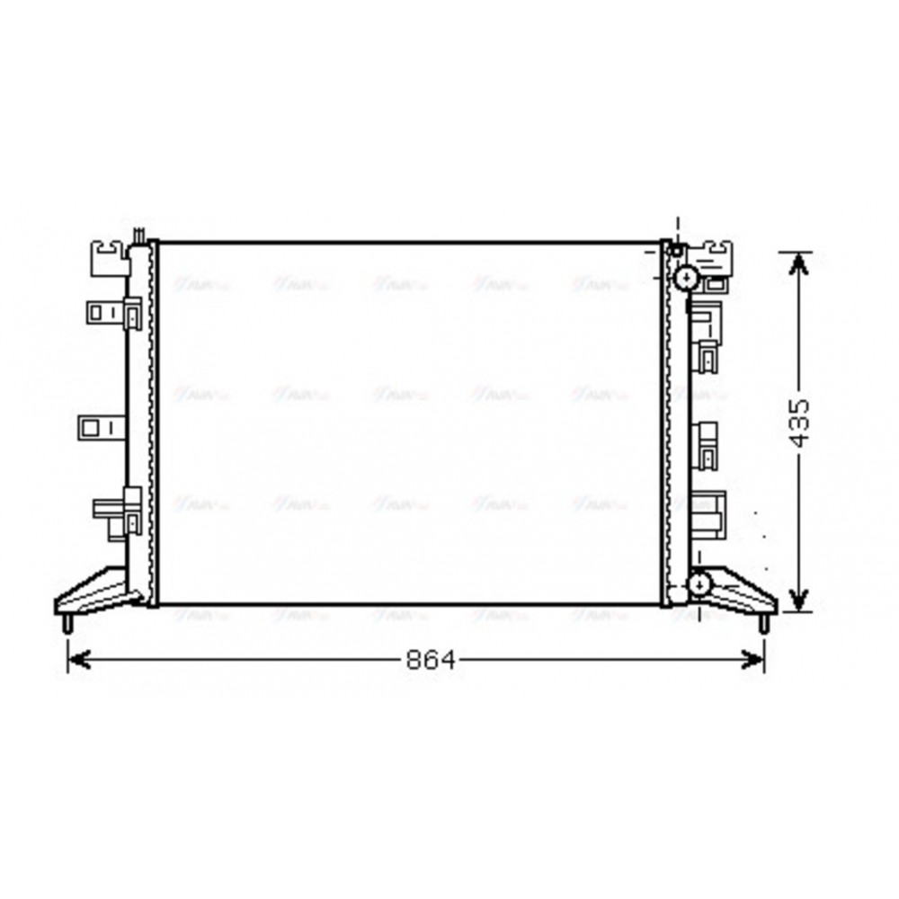 Image for AVA Cooling - Radiator