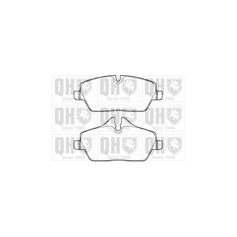 Image for QH BP1480 Brake Pad Set