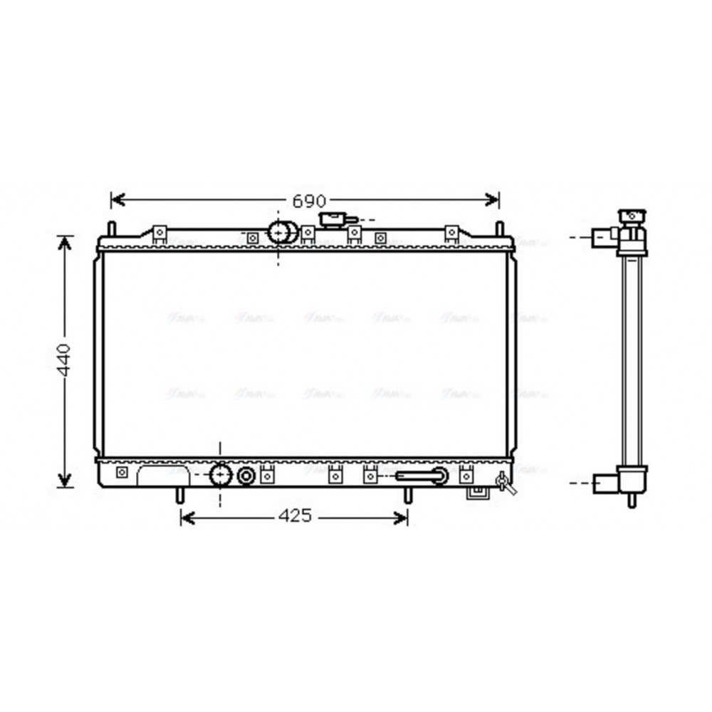 Image for AVA Cooling - Radiator