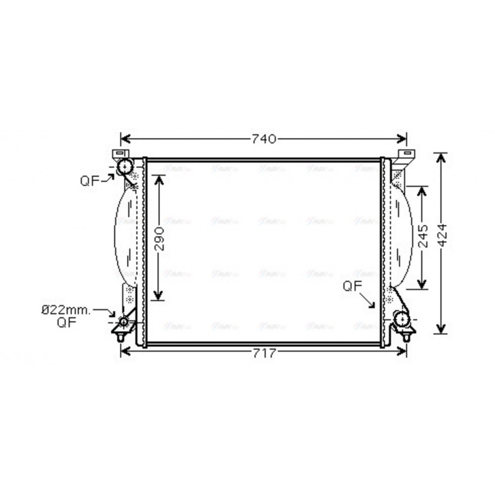 Image for AVA Cooling - Radiator