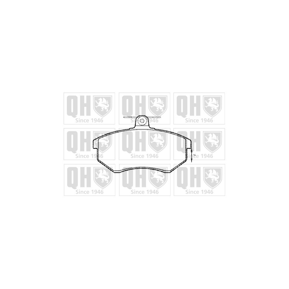 Image for QH BP175 Brake Pad Set