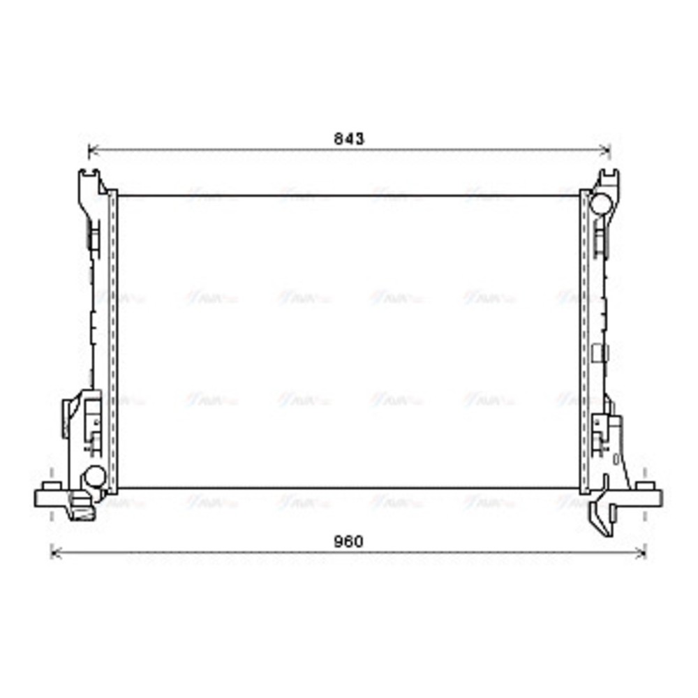 Image for AVA Cooling - Radiator