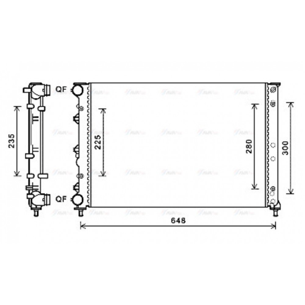 Image for AVA Cooling - Radiator