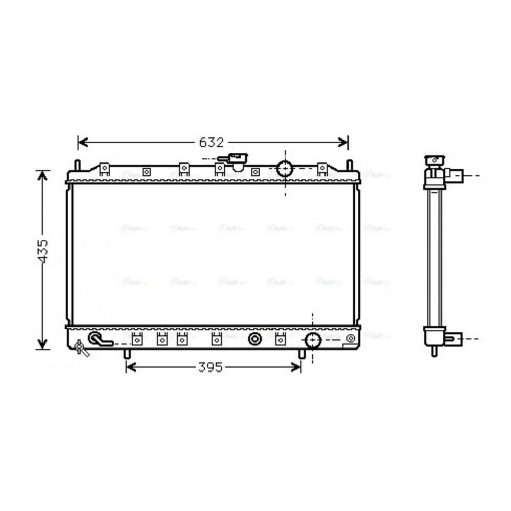 Image for AVA Cooling - Radiator