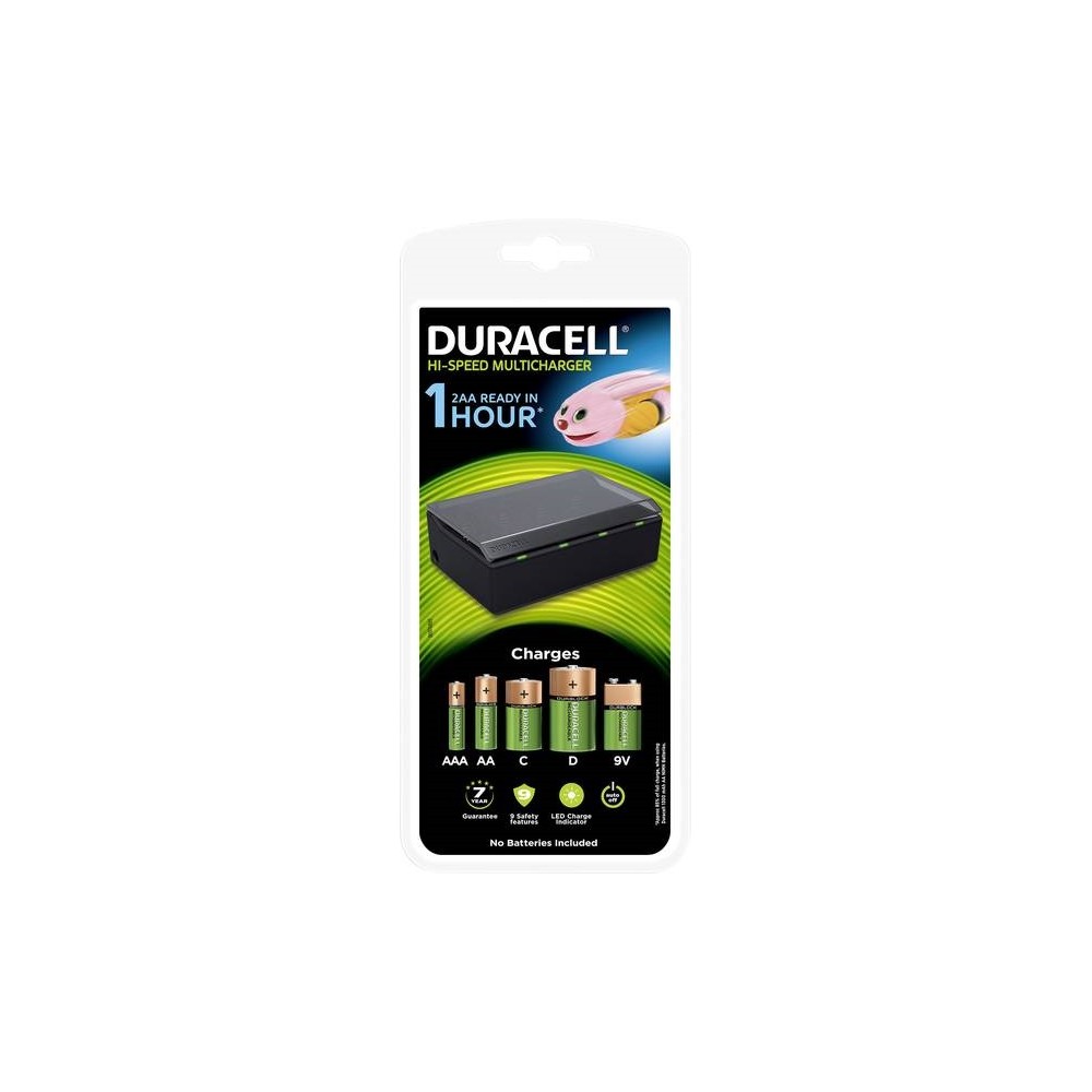 Duracell CEF22 UNIVERSAL MULTI BATTERY CHARGER - Tetrosyl 