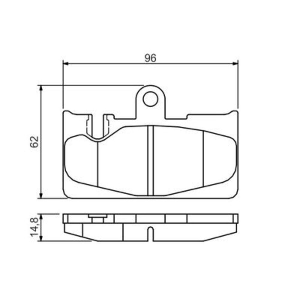 Image for Bosch Brake lining BP2179