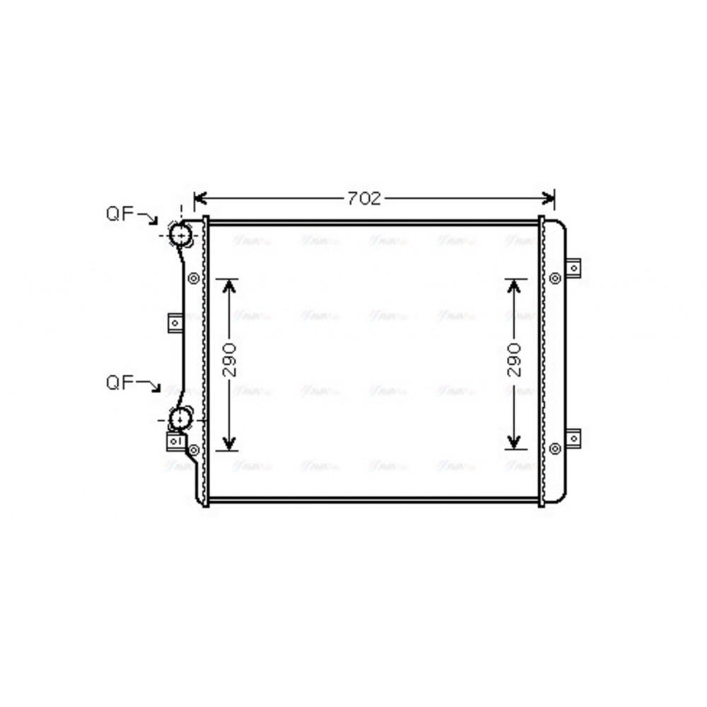 Image for AVA Cooling - Radiator