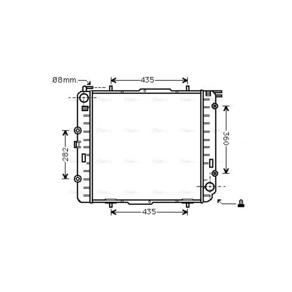 Image for AVA Cooling - Radiator