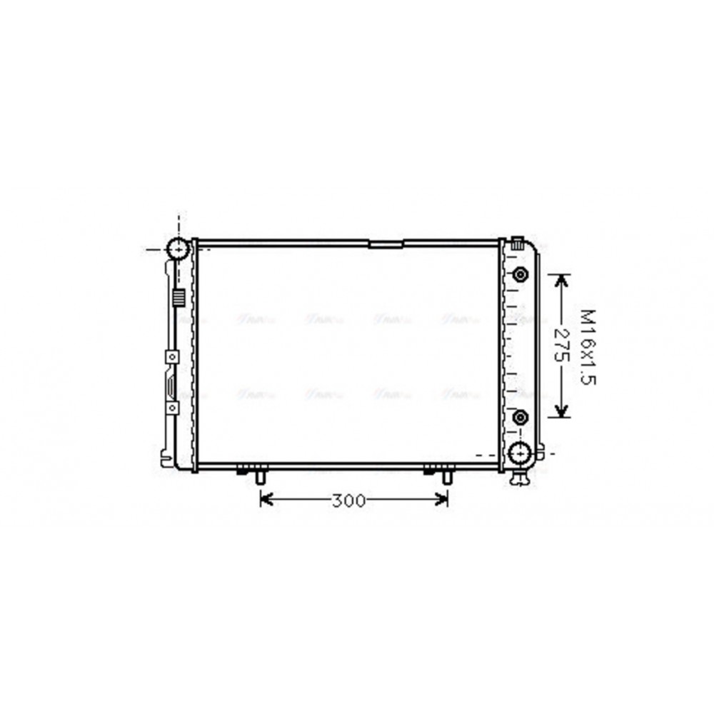 Image for AVA Cooling - Radiator