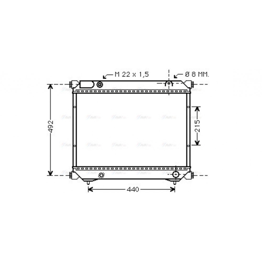 Image for AVA Cooling - Radiator