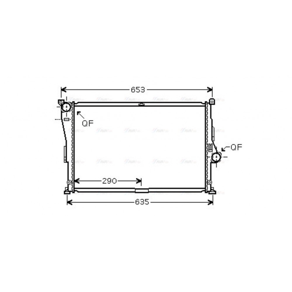 Image for AVA Cooling - Radiator