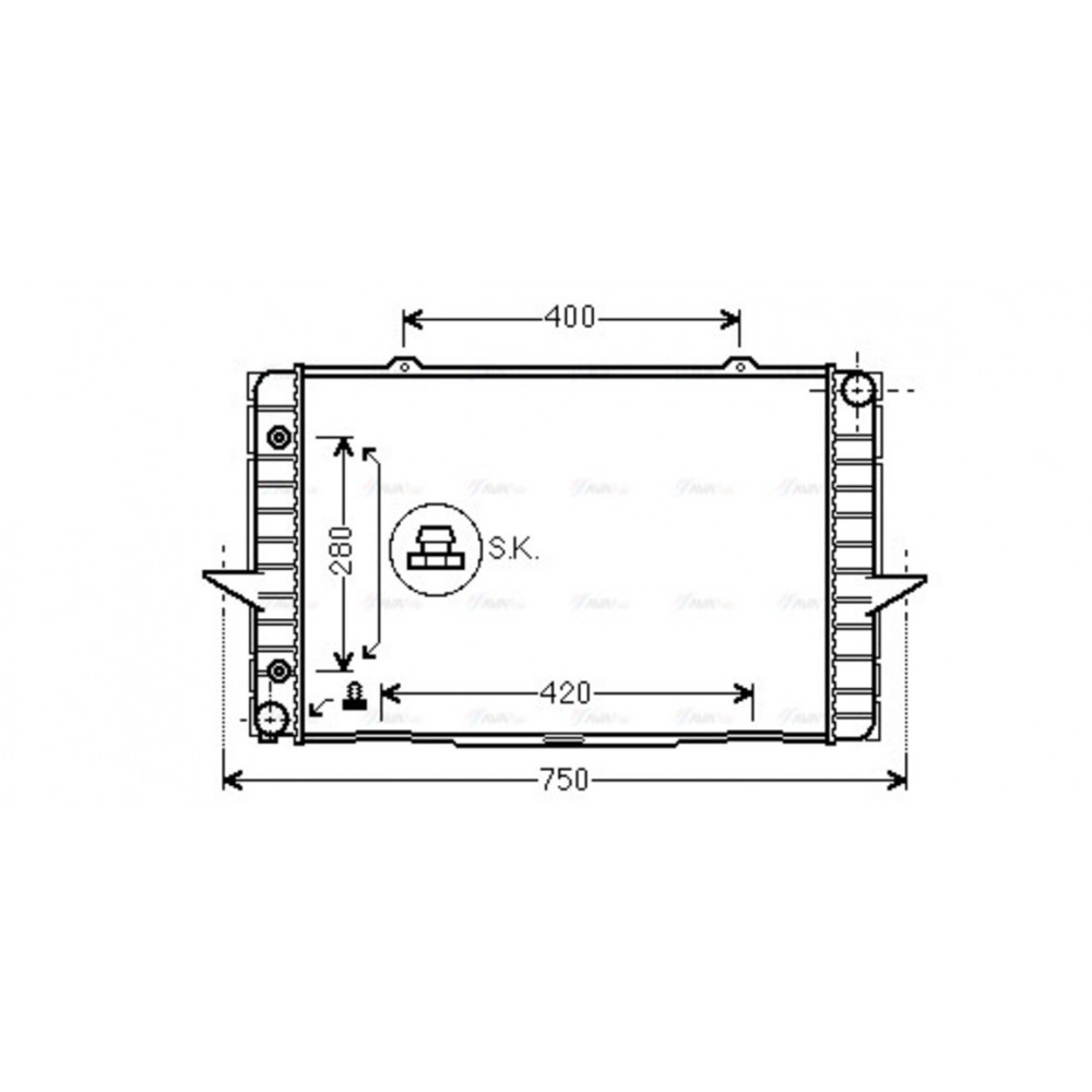 Image for AVA Cooling - Radiator