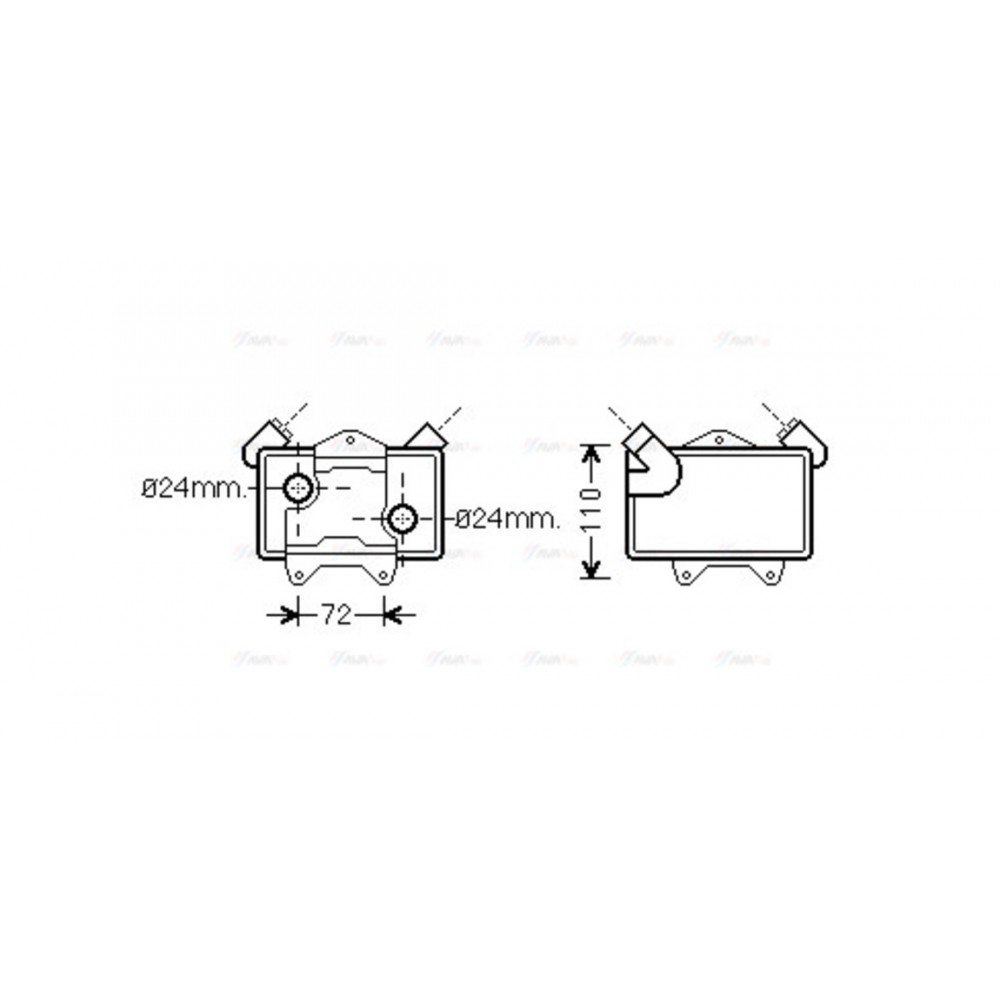 Image for AVA Cooling - Oil Cooler