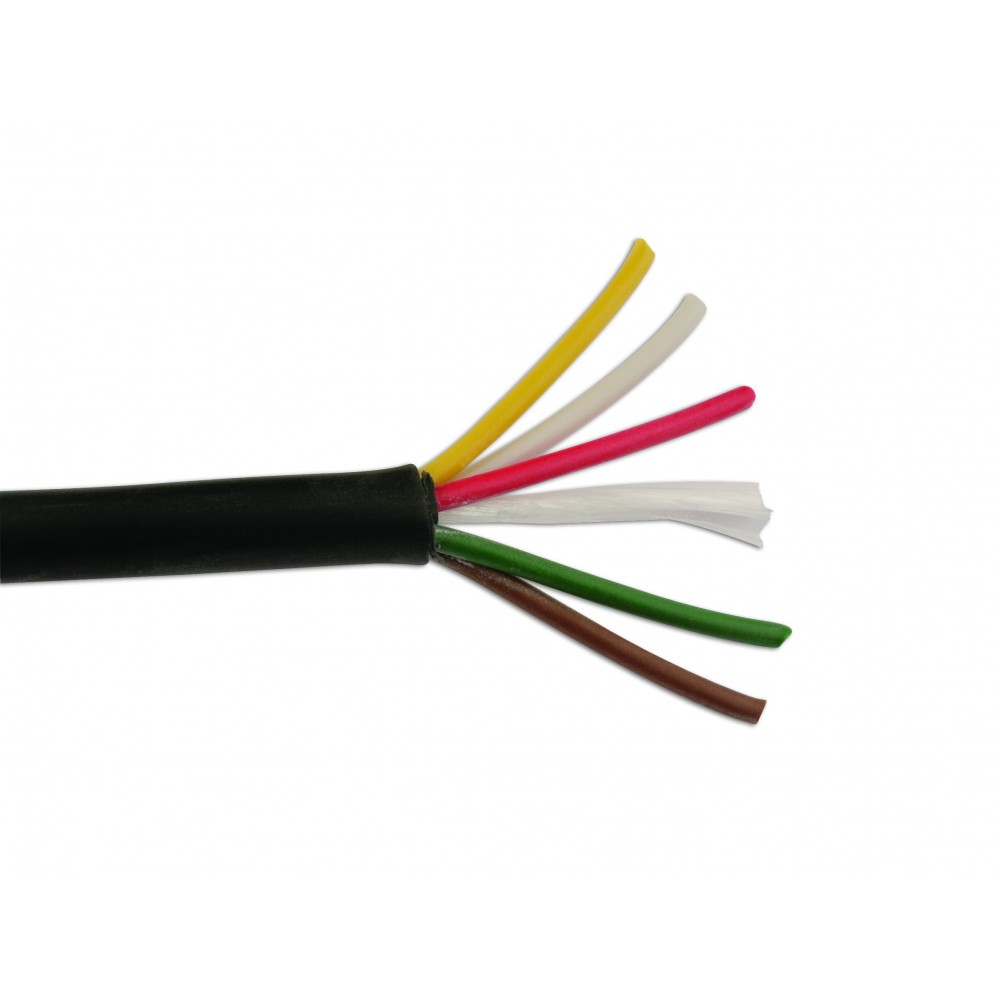 Image for Connect 30091 Black 5 Core Auto Cable 8.75 Amp 30m