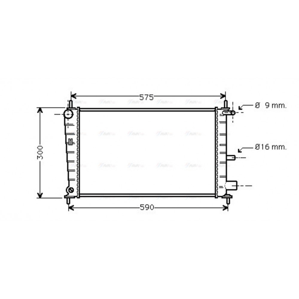 Image for AVA Cooling - Radiator