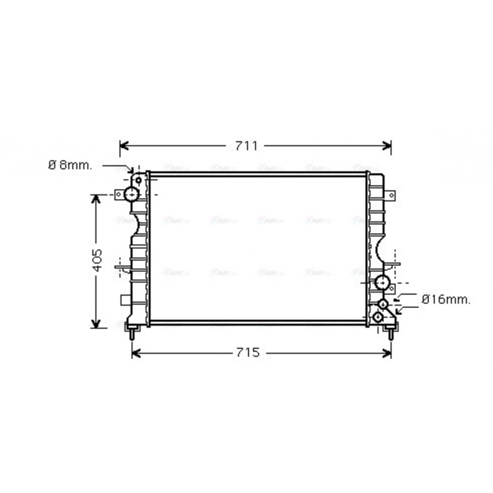 Image for AVA Cooling - Radiator