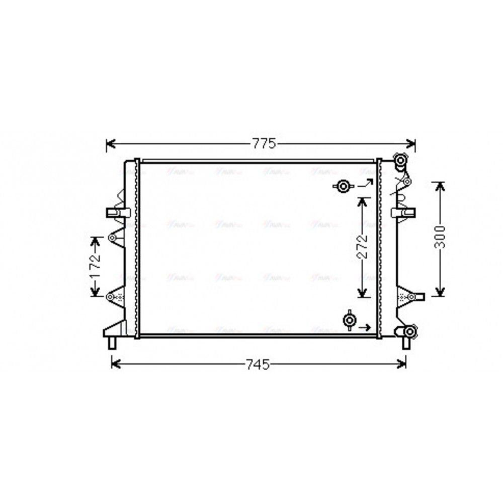 Image for AVA Cooling - Radiator