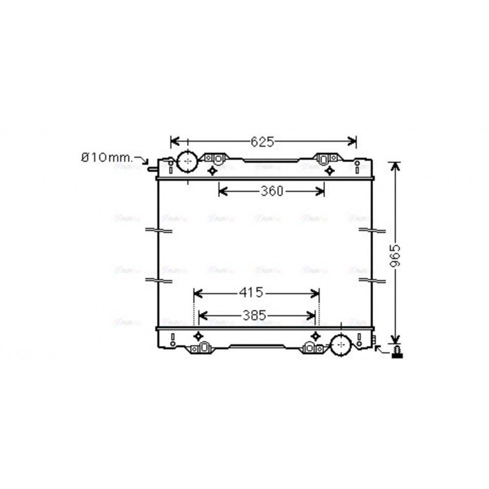 Image for AVA Cooling - Radiator