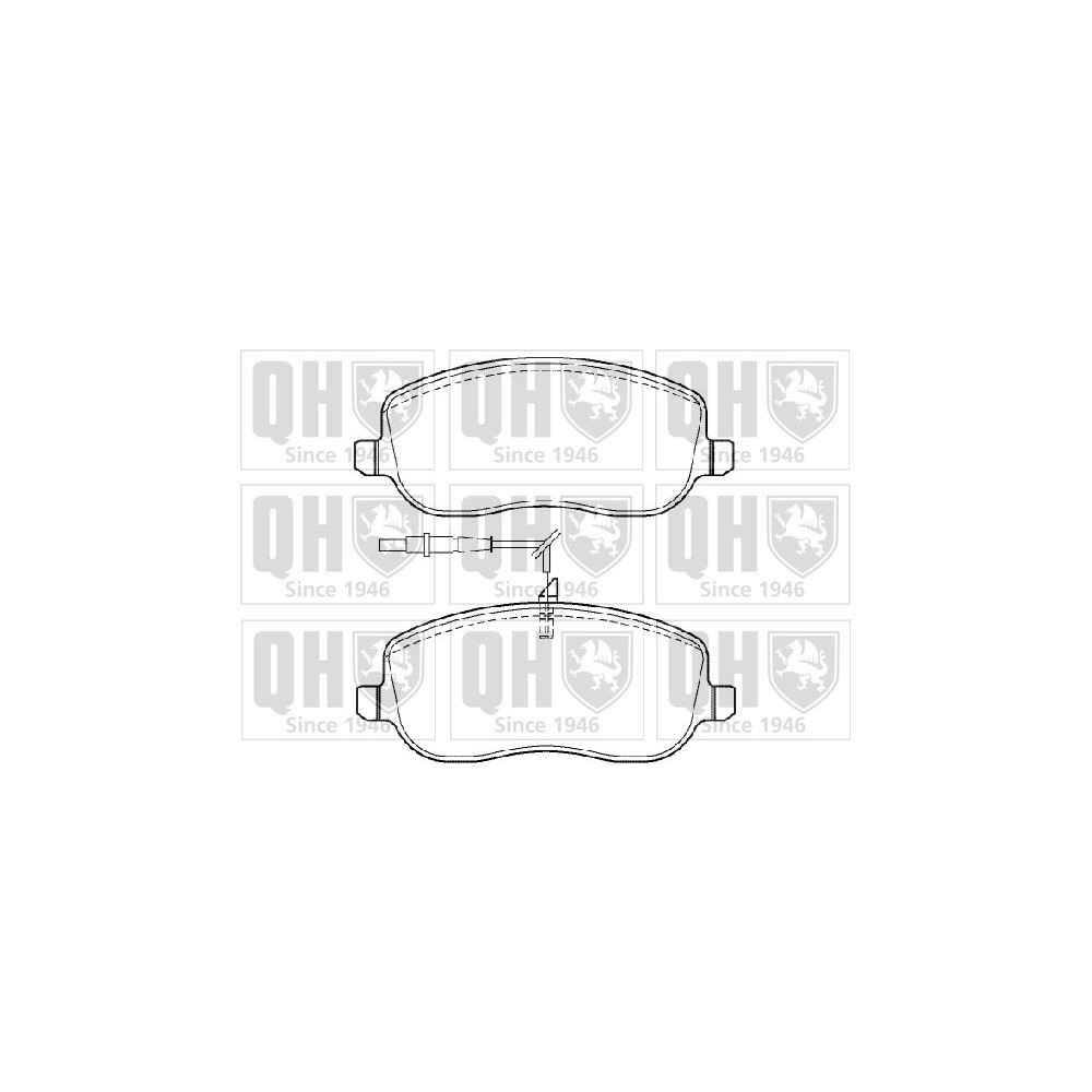 Image for QH BP1352 Brake Pad Set