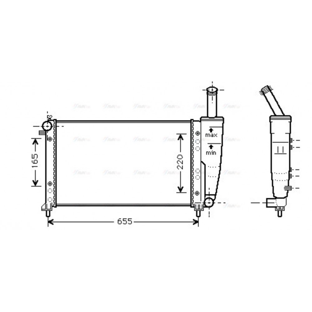 Image for AVA Cooling - Radiator