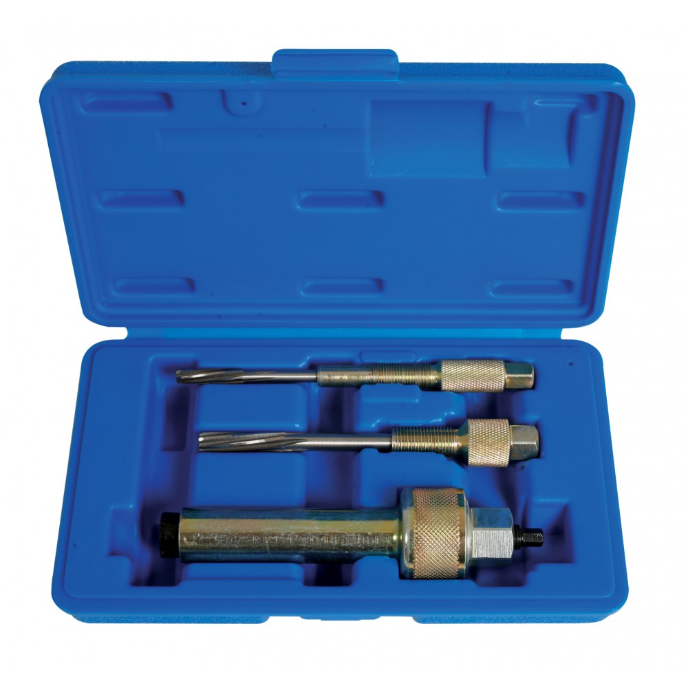 Image for Laser 4344 Glow Plug Puller & Reamer Kit 3pc