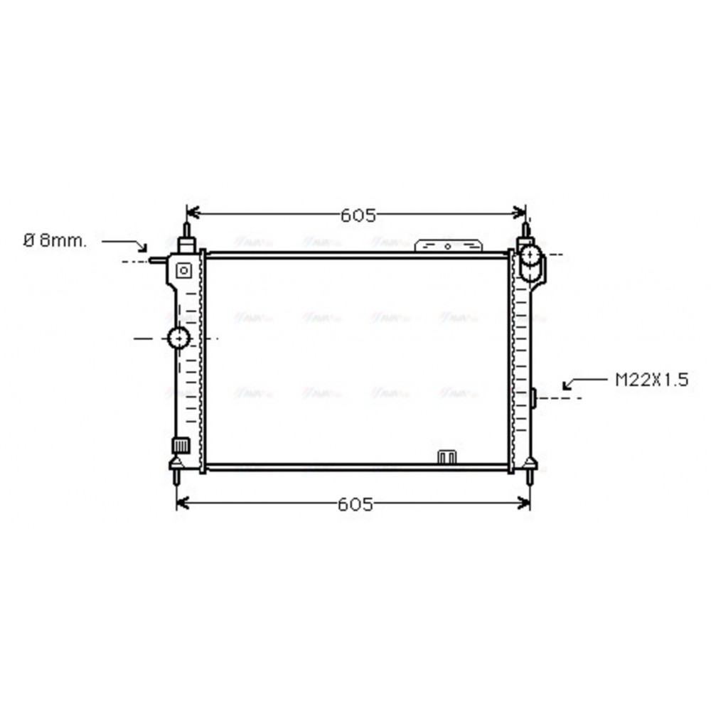 Image for AVA Cooling - Radiator