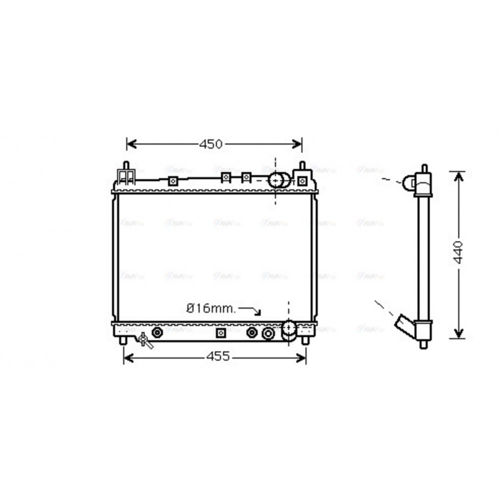 Image for AVA Cooling - Radiator