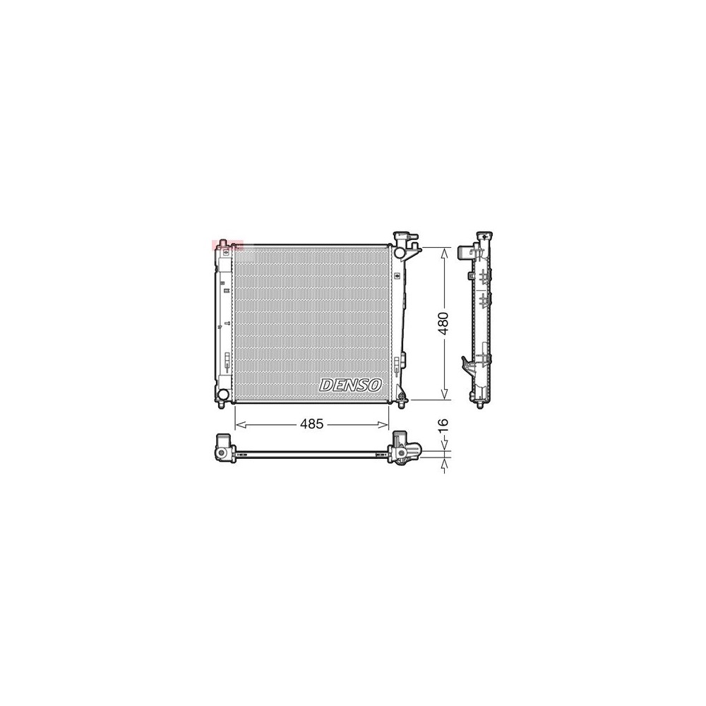 Image for Denso Radiator DRM41008