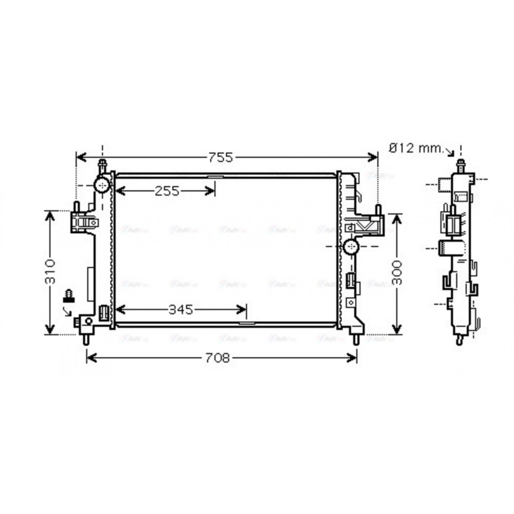 Image for AVA Cooling - Radiator