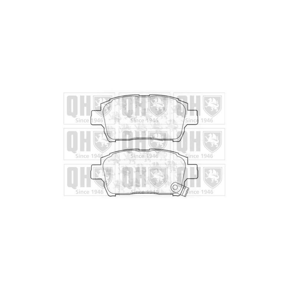 Image for QH BP1227 Brake Pad Set