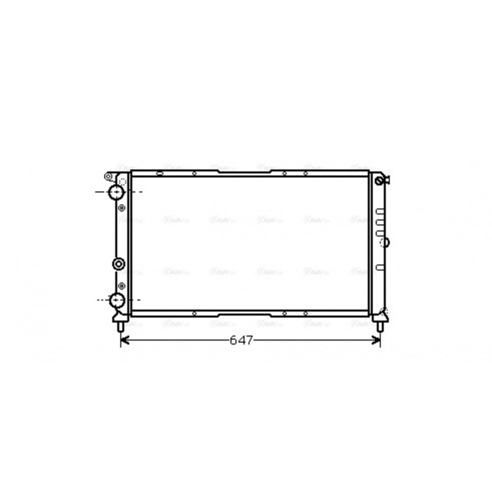 Image for AVA Cooling - Radiator