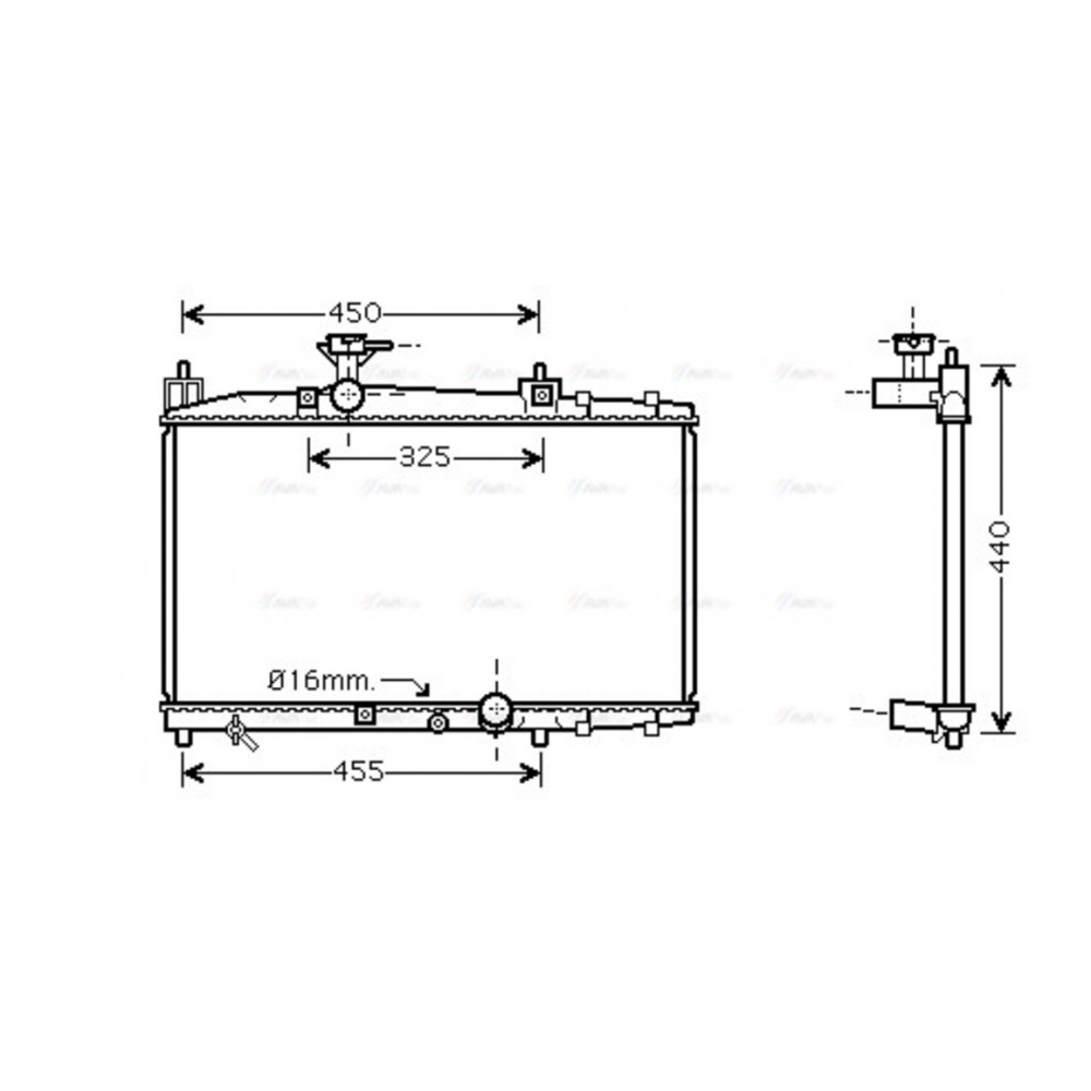 Image for AVA Cooling - Radiator