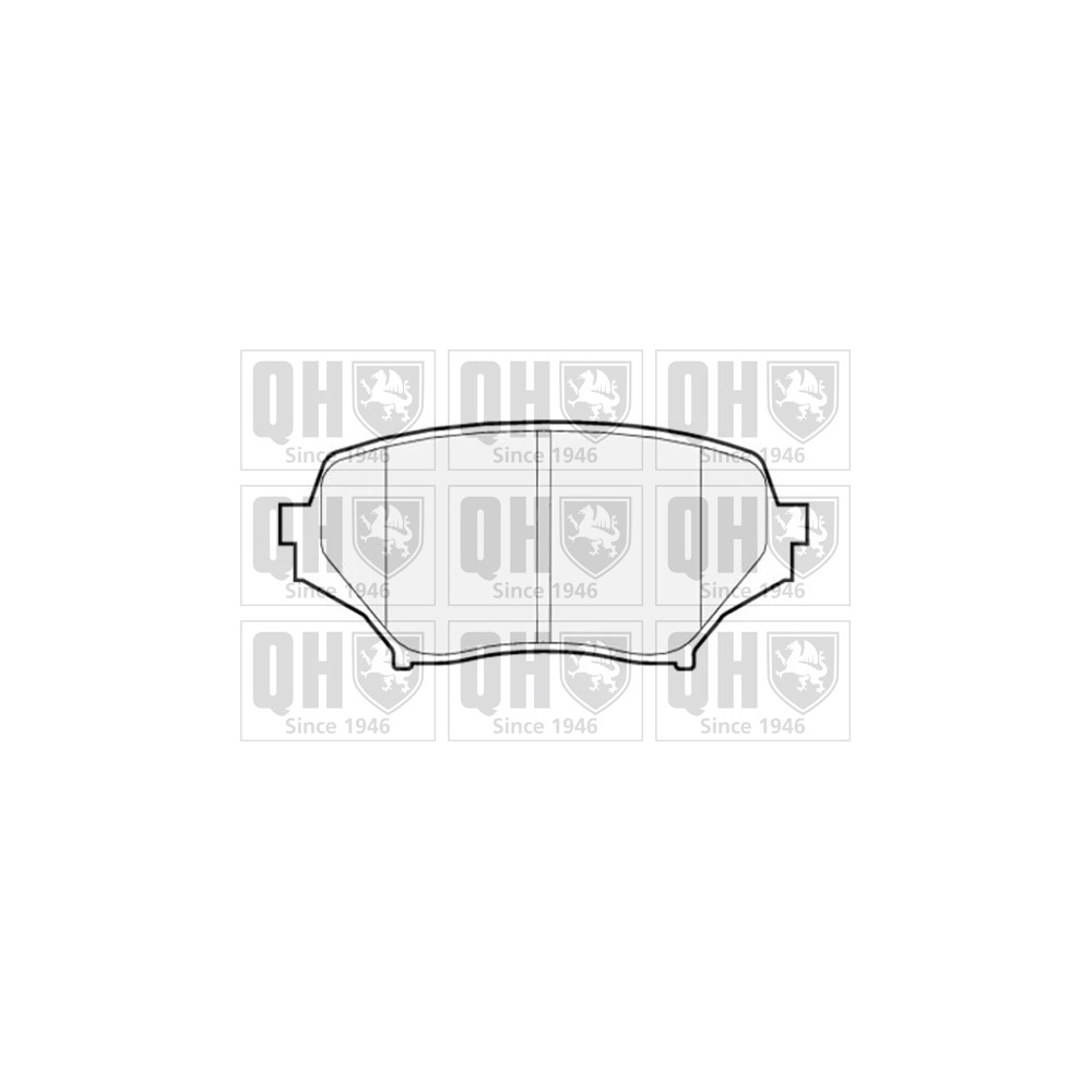 Image for QH BP1522 Brake Pad Set